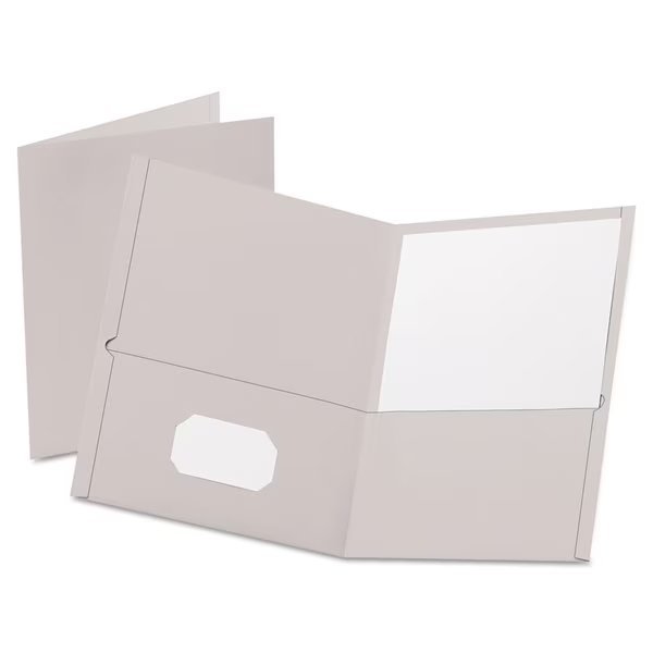 Two Pocket File Folder 8-1/2 x 11